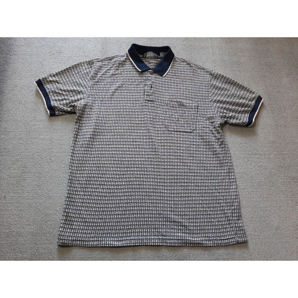 David Taylor Shirt Mens Large L Short Sleeve Pocket